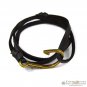 Namaste Hand Crafted Adjustable Leather Fish Hook Nautical Bracelet FREE Gifts
