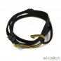Namaste Hand Crafted Adjustable Leather Fish Hook Nautical Bracelet FREE Gifts