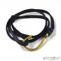 Namaste Hand Crafted Adjustable Leather Fish Hook Nautical Bracelet FREE Gifts
