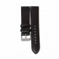 Retro PU Leather Watch Strap Band Metal Buckle Black & Brown 18 MM