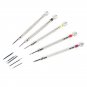 5 Piece Precision Flat Blade Slotted Screwdriver Set For Watch Repair Table Tool
