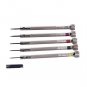 5 Piece Precision Flat Blade Slotted Screwdriver Set For Watch Repair Table Tool