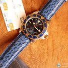 Zodiac Blue Submariner Silver Dot Diving Professional 200m 213.66.56 Quartz Mid