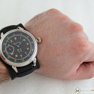 Serviced Vintage DOXA AVIATOR Waffen Military WWII Big Pilot's Watch 52mm Large