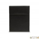 Wolf Designs Watches 99504 Heritage 2 Piece Watch Traveling Box Case Black