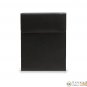 Wolf Designs Watches 99504 Heritage 2 Piece Watch Traveling Box Case Black