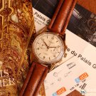 1950s Serviced Vintage Chronographe Suisse 18K Gold Lemania Cal 1270 (320 / 321)