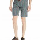 NWT Prana swim trunks el Porto Short Men's Yoga sport shorts Size 28 retro teal