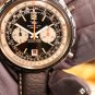 Vintage Breitling Navitimer Chronomatic 1806 Automatic Chronograph Cal 11 1969