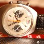 Vintage Breitling REF.592 DATORA Chronograph Watch Cir 1972 Date Valjoux 7734