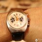 Vintage Breitling REF.592 DATORA Chronograph Watch Cir 1972 Date Valjoux 7734