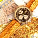 Vintage Serviced Breitling Navitimer 806 Beaded 1966 Panda Dial Pilot Watch