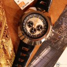 Vintage BUCHERER Chronograph Anakin Skywalker PANDA CAL.1873 861 TUGSTEN Watch
