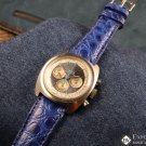 Serviced Vintage Omega SeaMaster 145.029 Blue Chronograph 1970 Cal 861 Watch Box