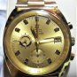 Serviced VINTAGE 1973 OMEGA SeaMaster 176.007 Cal 1040 Chronograph GOLD Watch