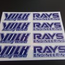 Volk Racing Rays Engineering Replacement Wheel Decals Stickers