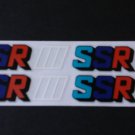 SSR Wheels Replacement Wheel Decals Stickers