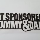 JDM NOT SPONSORED Sticker Racing Decal for JDM