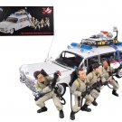 1959 Cadillac Ambulance Ecto-1  "Ghostbusters 1" Movie 4 Figures Elite Edition 1/18 by Hotwheels