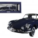 1961 Citroen DS19 Cabriolet Convertible Royal Blue 1/18 Diecast Model Car by Norev