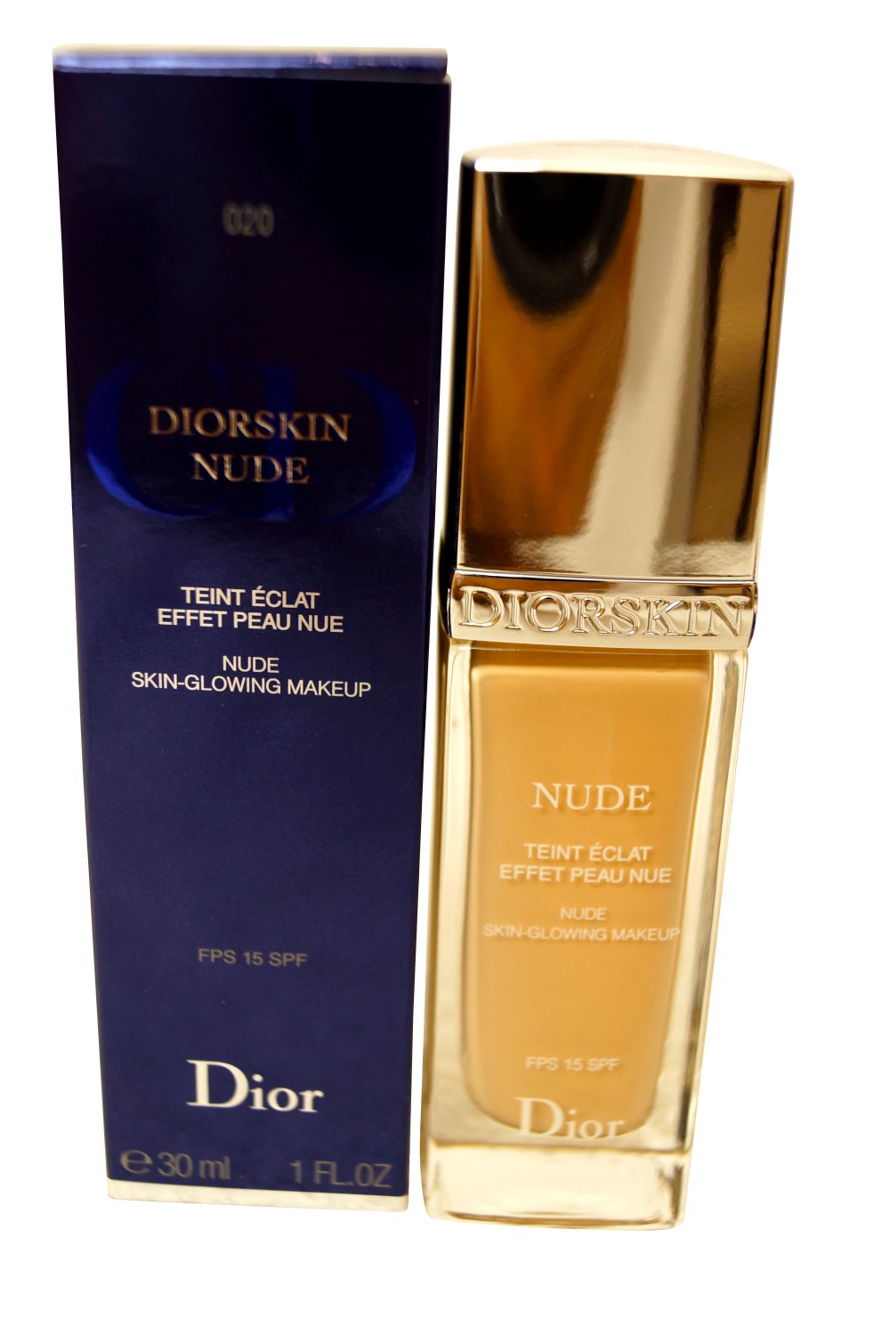 Christian Dior Diorskin Nude Skin Glowing Makeup Light Beige