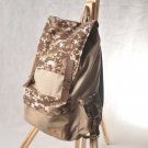 Artsivaris Army Military Waterproof Canvas Laptop Bag 14" School Campus Backpack