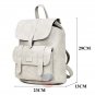 Artsivaris Vintage Women's Leather Backpack Travel Rucksack School Shoulder Bag