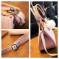 Artsivaris Vintage Women Suede Leather Messenger Casual Winter Shoulder Bag