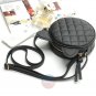 Stylish Leather Women Messenger Cat Ears Shoulder Bag Round Handbag Small Purse