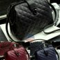Artsivaris Women Leather Handbag Vintage Travel Quilt Doctor Bag Clutch Satchel