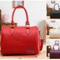 Stylish Women Tote Leather Barrel Handbag Casual Messenger Travel Shopper Bag
