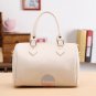 Stylish Women Tote Leather Barrel Handbag Casual Messenger Travel Shopper Bag
