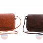 Artsivaris Vintage Women Leather Saddle Bag Magnetic Lock Handbag Purse Satchel