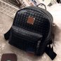 Artsivaris NEW Women Leather Small Backpack Travel School College Satchel Bag