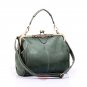 Women's Retro Vintage Leather Messenger Bag Stylish Shoulder Bag Clutch Handbag