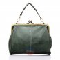 Women's Retro Vintage Leather Messenger Bag Stylish Shoulder Bag Clutch Handbag
