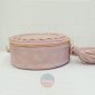 Artsivaris Fashion Round Small Leather Shoulder Bag Tassel Crossbody Messenger