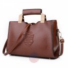 Artsivaris Women Leather Handbag Fashion Casual Travel Messenger Bag Tote