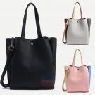Artsivaris NEW Women Leather Tote Shopper Bag Casual Travel Messenger Purse Bag