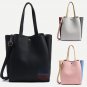 Artsivaris NEW Women Leather Tote Shopper Bag Casual Travel Messenger Purse Bag