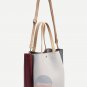 Artsivaris NEW Women Leather Tote Shopper Bag Casual Travel Messenger Purse Bag