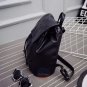 Artsivaris NEW Women Vintage Black Leather Backpack School Bag Travel Rucksack