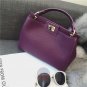 Stylish Leather Women Casual Handbag Travel Medium Black Satchel Messenger Bag