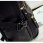 Stylish Men Women Black Leather Backpack Sport Travel School Book Shoulder Bag