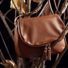 Artsivaris Small Tassel Leather Handbag Women Casual Messenger Shoulder Bag