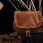 Artsivaris Small Tassel Leather Handbag Women Casual Messenger Shoulder Bag