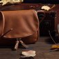 Artsivaris Small Tassel Leather Handbag Women Casual Messenger Shoulder Bag