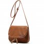 Artsivaris Small Tassel Leather Handbag Women Casual Messenger Shoulder Bag