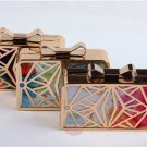 Artsivaris NEW Women Handbag Evening Clutch Party Metal Patchwork Mini Bag