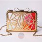 Artsivaris NEW Women Handbag Evening Clutch Party Metal Patchwork Mini Bag